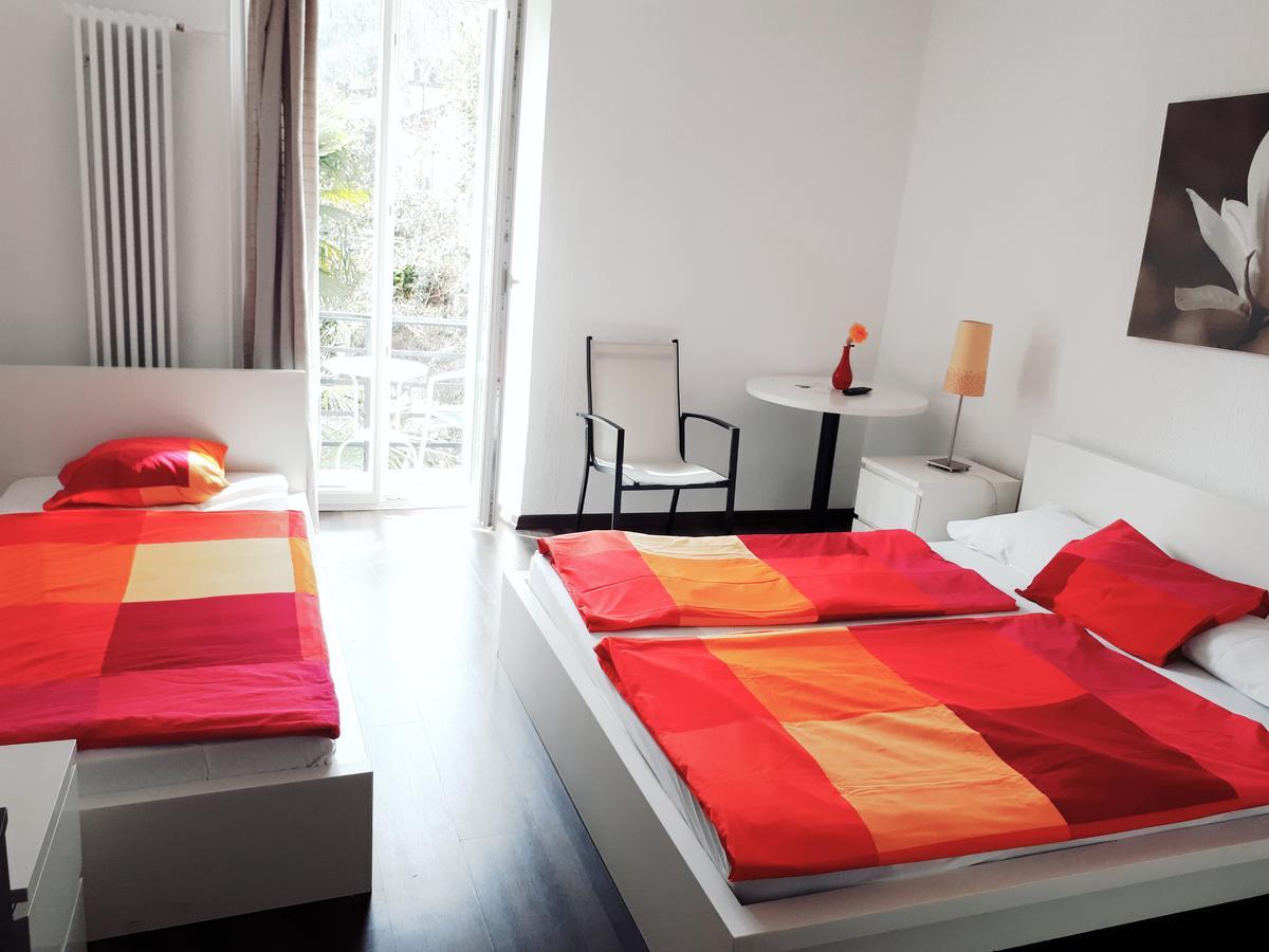 Hotel Garni Battello Melide Ngoại thất bức ảnh
